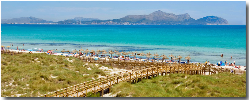 Hotel Playa Daurada liegt direkt am Strand