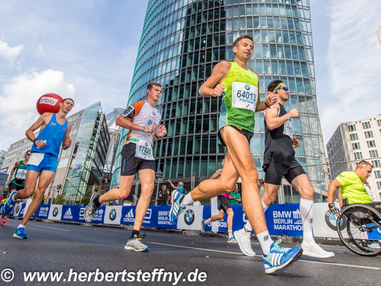 Berlin Marathon 2018 Potsdamer Platz